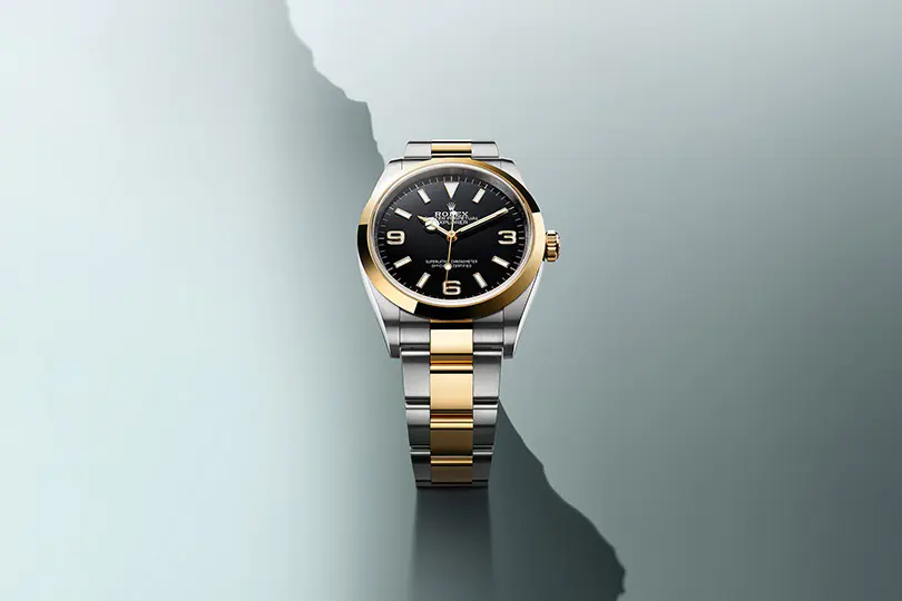 Scopri Rolex Explorer presso Colla Orologi, rivenditore Autorizzato Rolex a Pavia